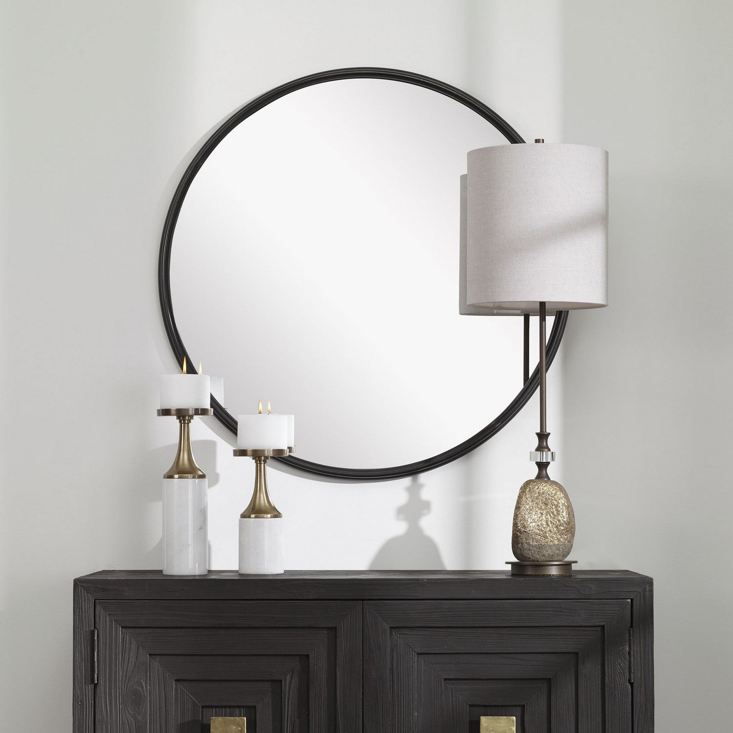 Uttermost - 09692 - Mirror - Belham - Aged Black