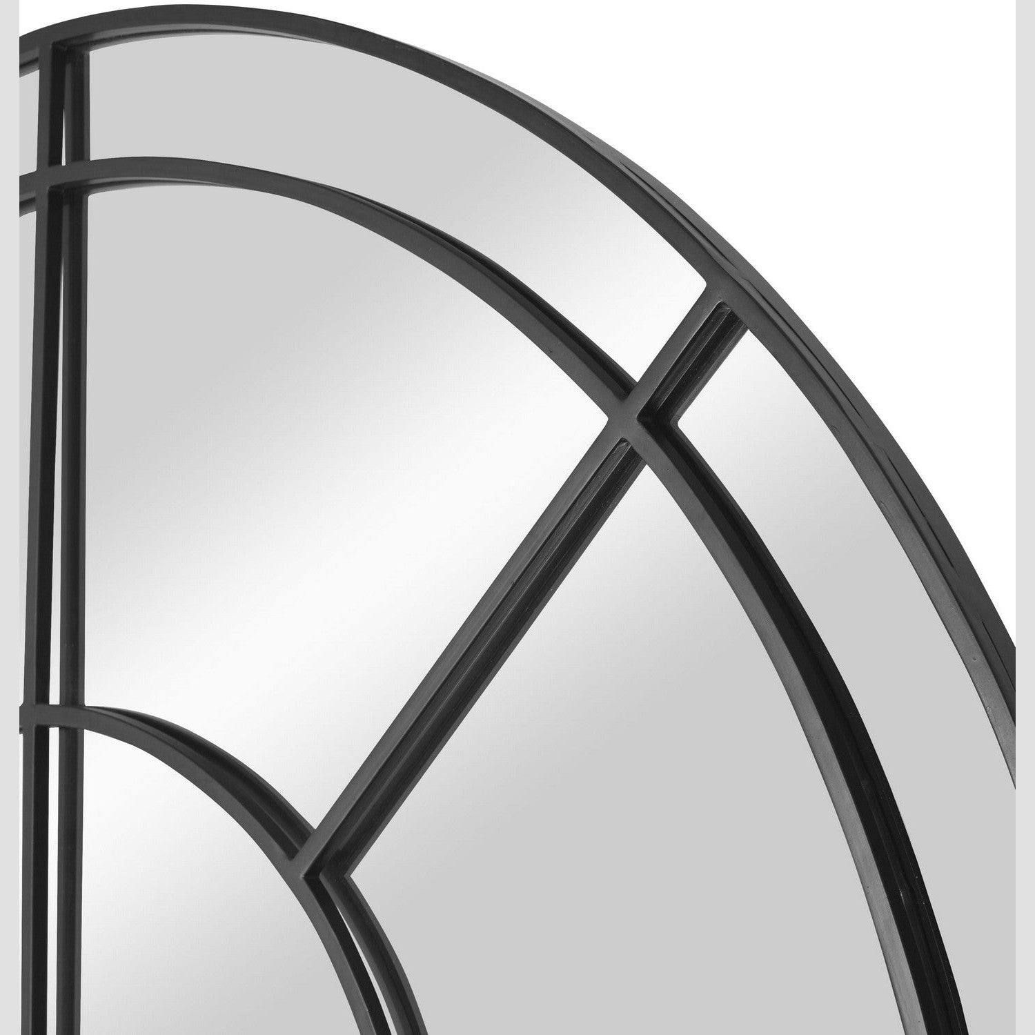 Uttermost - 09698 - Mirror - Grantola - Satin Black