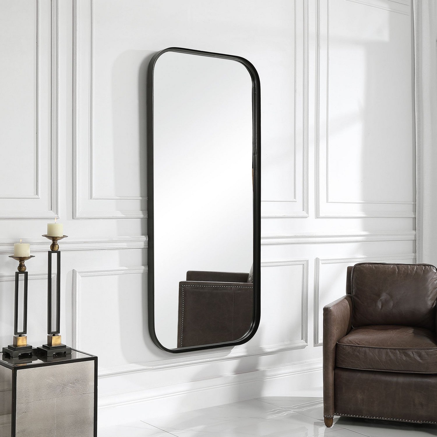 Uttermost - 09701 - Mirror - Concord - Satin Black