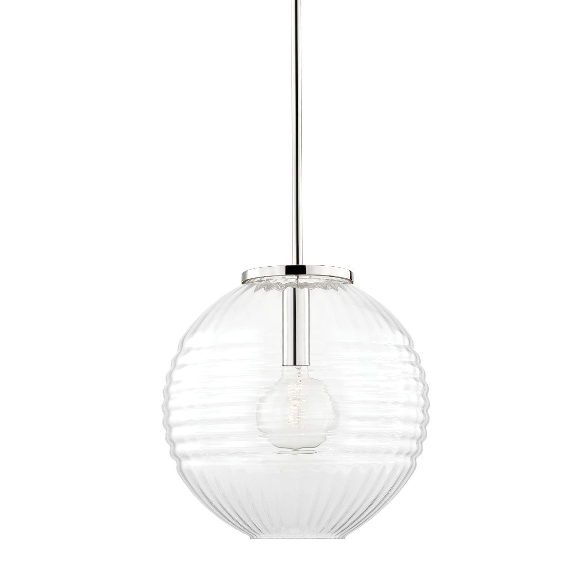 Hudson Valley - 2717-PN - One Light Pendant - Bay Ridge - Polished Nickel