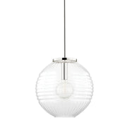 Hudson Valley - 2717-PN - One Light Pendant - Bay Ridge - Polished Nickel