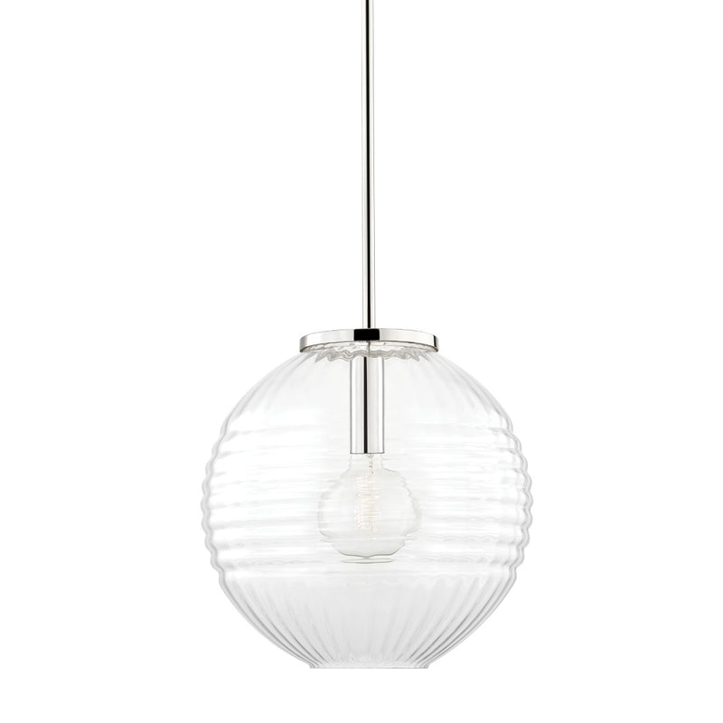 Hudson Valley - 2717-PN - One Light Pendant - Bay Ridge - Polished Nickel
