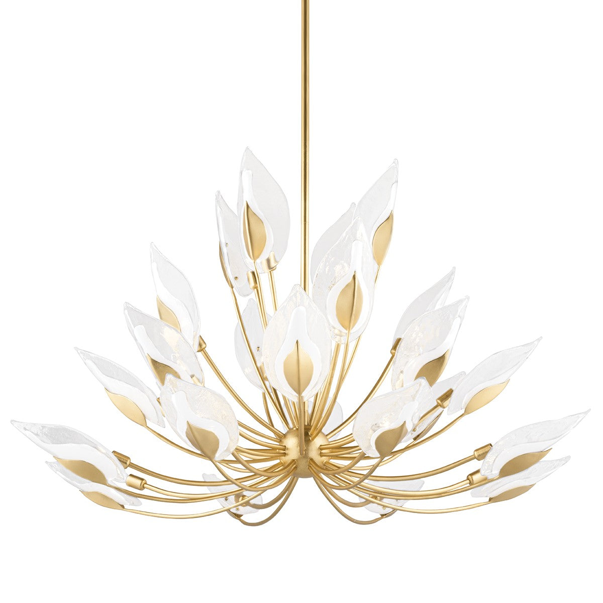 Hudson Valley - 4856-GL - 24 Light Chandelier - Blossom - Gold Leaf