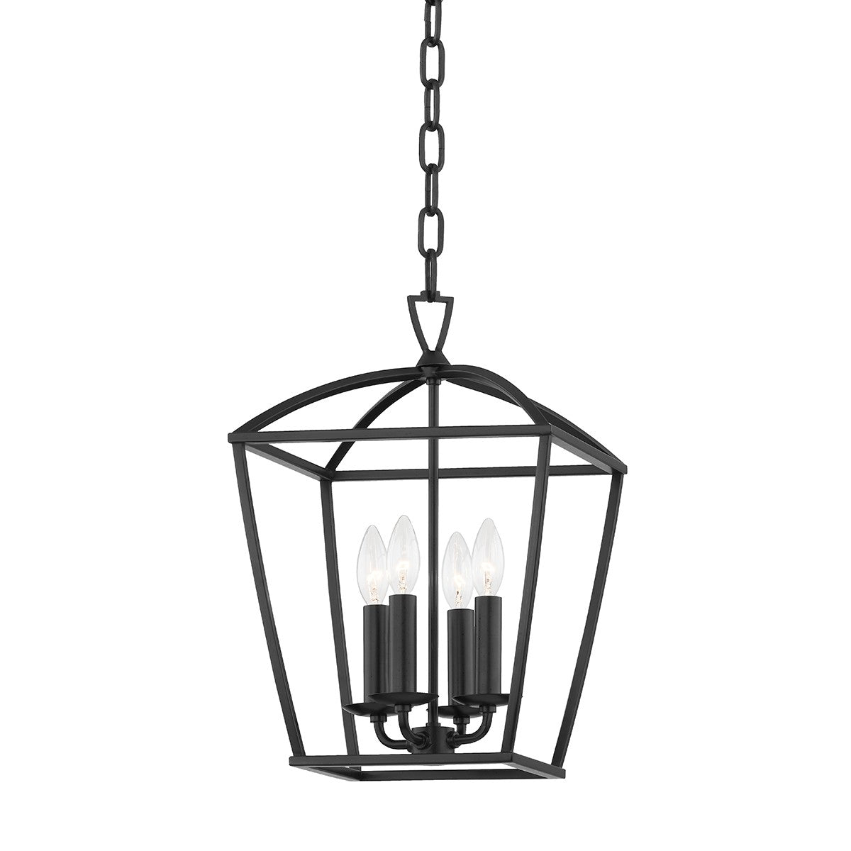 Hudson Valley - 8311-AI - Four Light Lantern - Bryant - Aged Iron