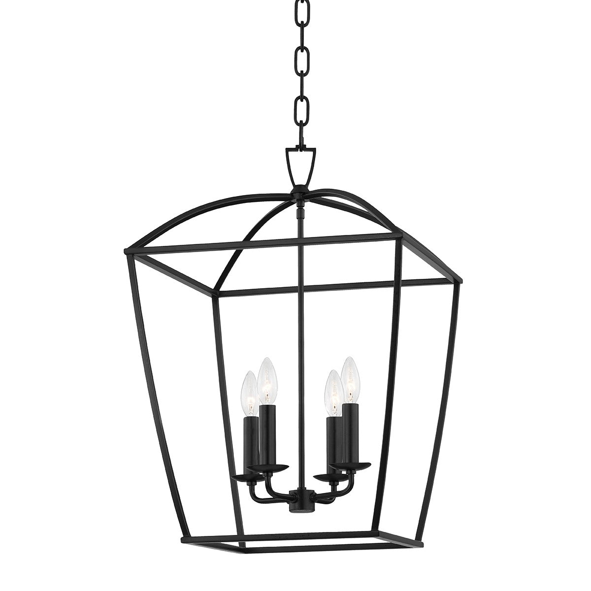 Hudson Valley - 8317-AI - Four Light Lantern - Bryant - Aged Iron