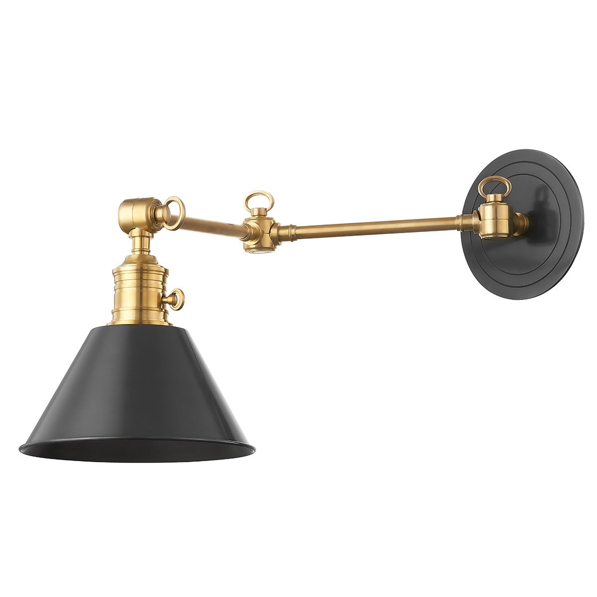 Hudson Valley - 8322-AOB - One Light Wall Sconce - Garden City - Aged Old Bronze