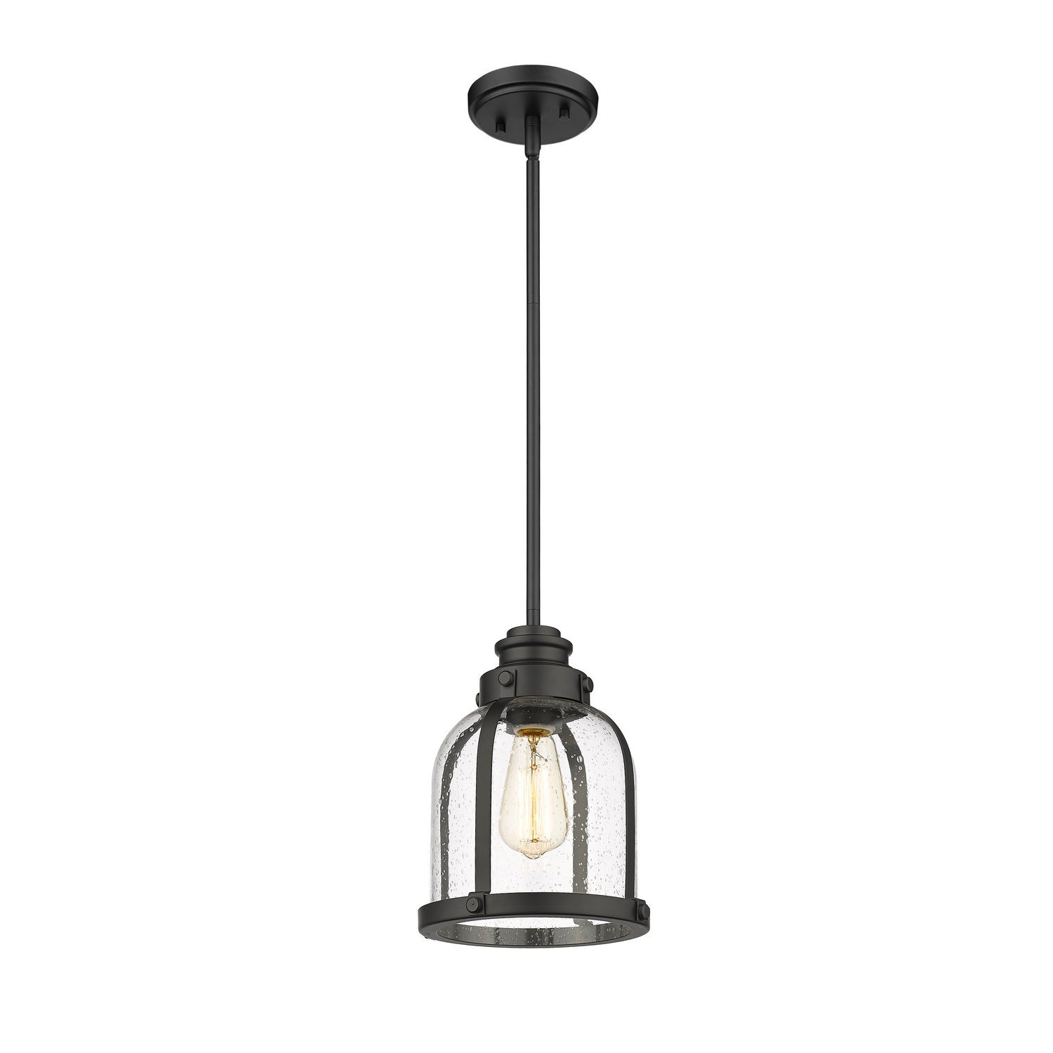 Z-Lite - 337MP-MB - One Light Pendant - Burren - Matte Black
