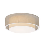 AFX Lighting - SAF1824LAJUD-JT - LED Flush Mount - Sanibel - Jute