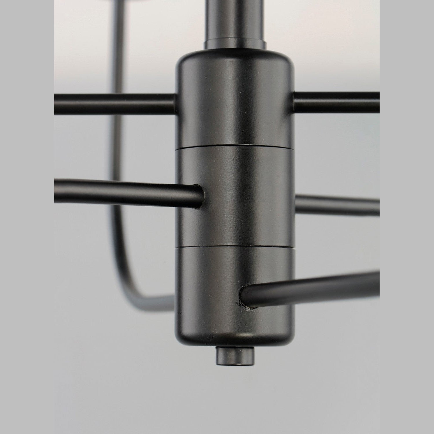 Maxim - 10326BKSN - Six Light Chandelier - Wesley - Black / Satin Nickel