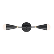 Maxim - 11262BKSBR/BUL - LED Wall Sconce - Lovell - Black / Satin Brass