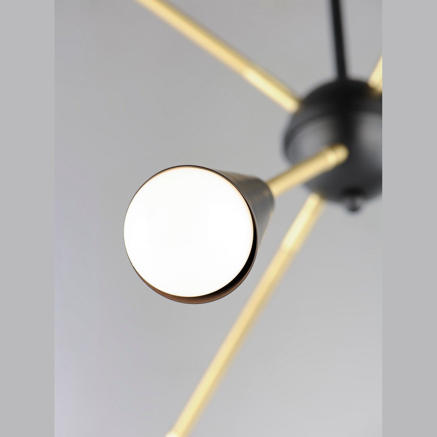 Maxim - 11266BKSBR/BUL - LED Pendant - Lovell - Black / Satin Brass