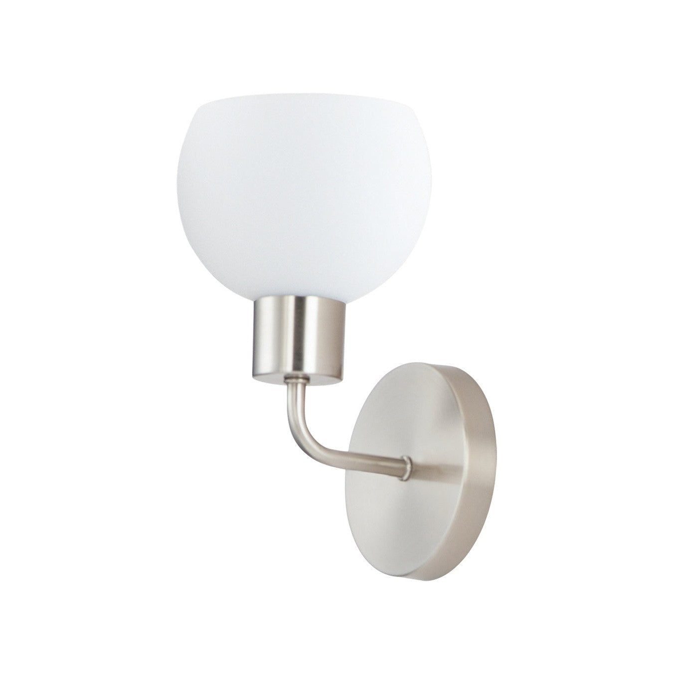 Maxim - 11271SWSN - One Light Wall Sconce - Coraline - Satin Nickel
