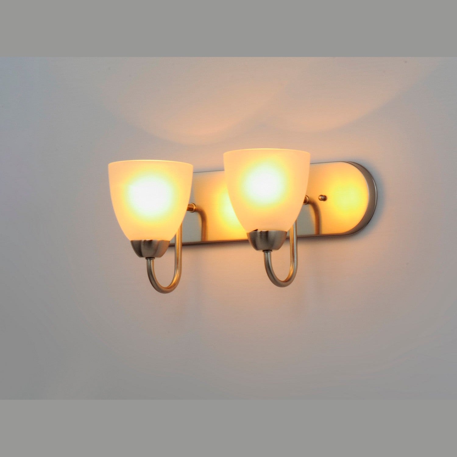 Maxim - 11382FTSN - Two Light Bath Vanity - Axis - Satin Nickel