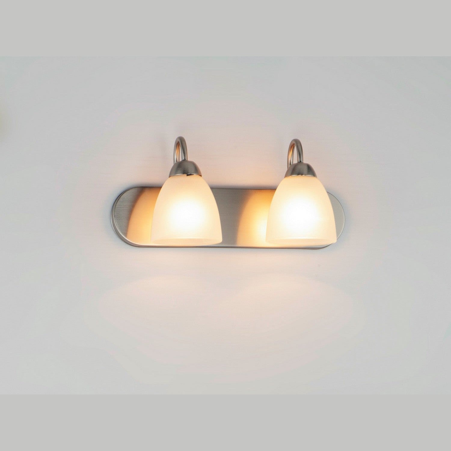 Maxim - 11382FTSN - Two Light Bath Vanity - Axis - Satin Nickel