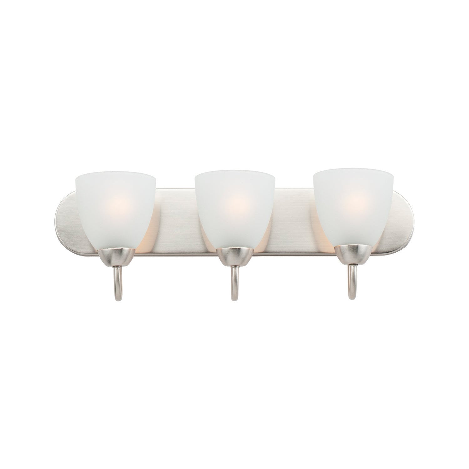 Maxim - 11383FTSN - Three Light Bath Vanity - Axis - Satin Nickel