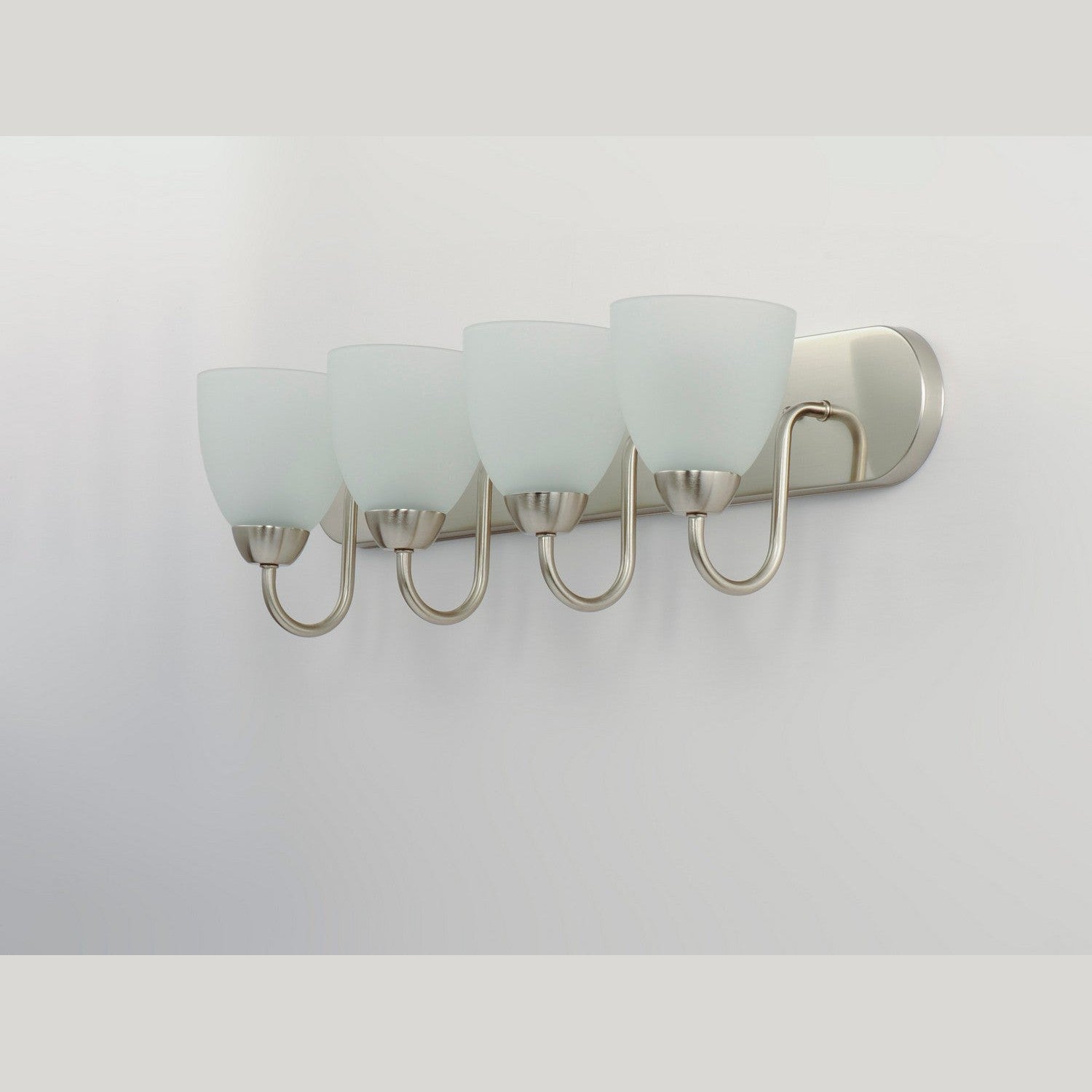 Maxim - 11384FTSN - Four Light Bath Vanity - Axis - Satin Nickel