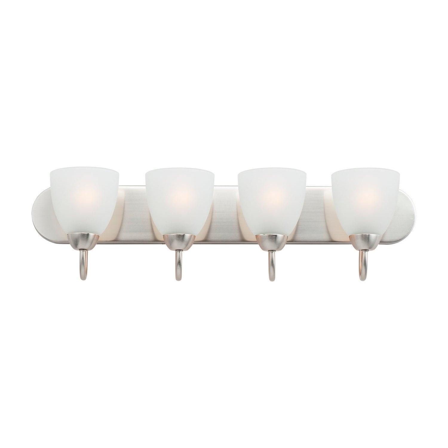 Maxim - 11384FTSN - Four Light Bath Vanity - Axis - Satin Nickel