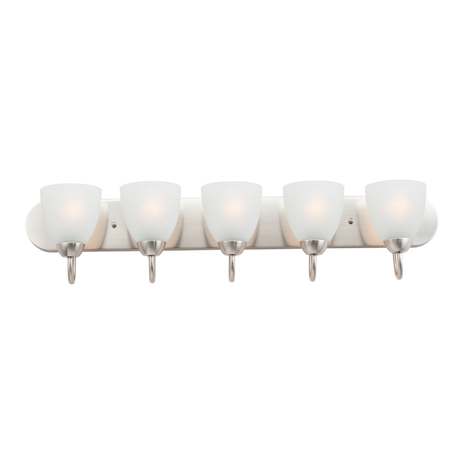 Maxim - 11385FTSN - Five Light Bath Vanity - Axis - Satin Nickel