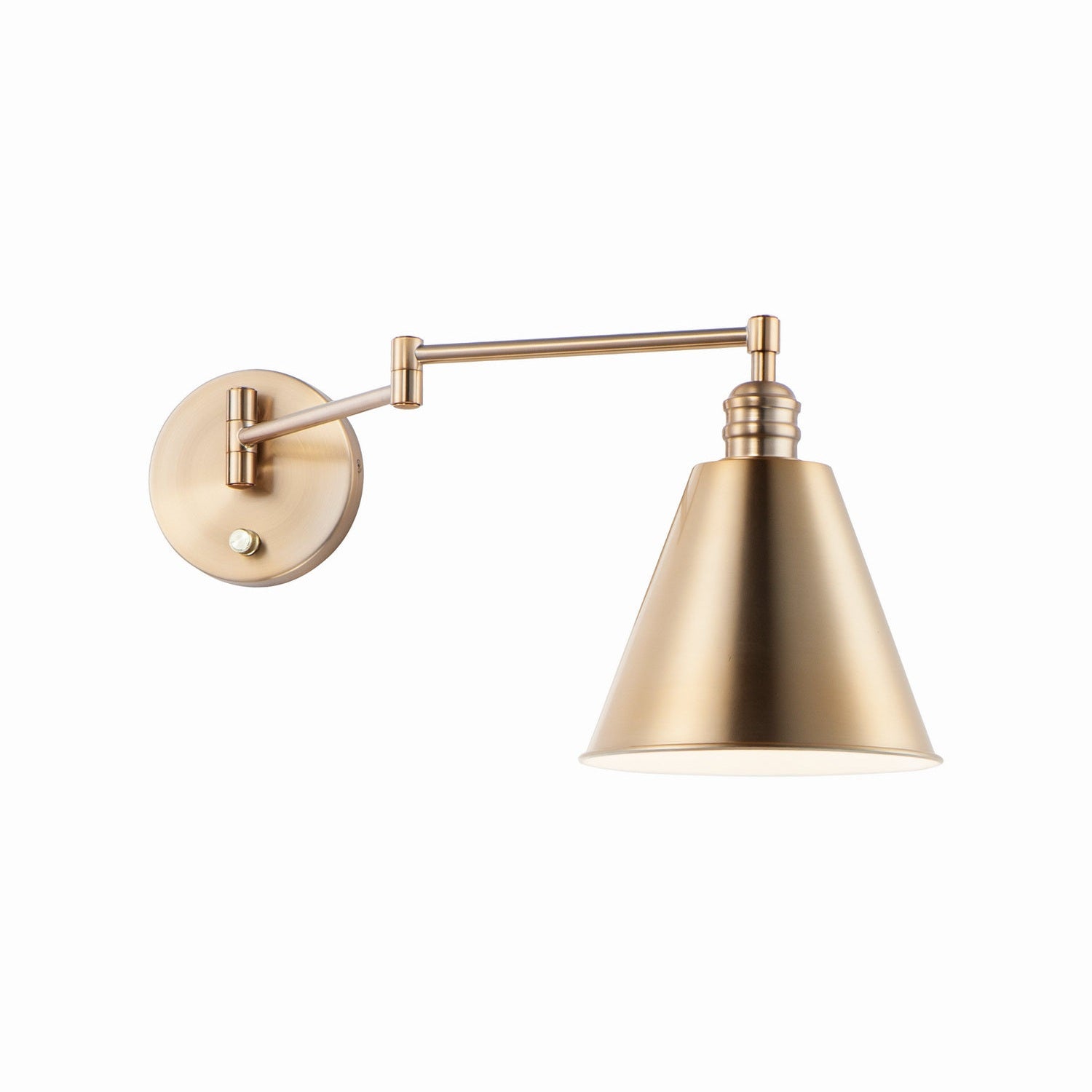 Maxim - 12220HR - One Light Wall Sconce - Library - Heritage