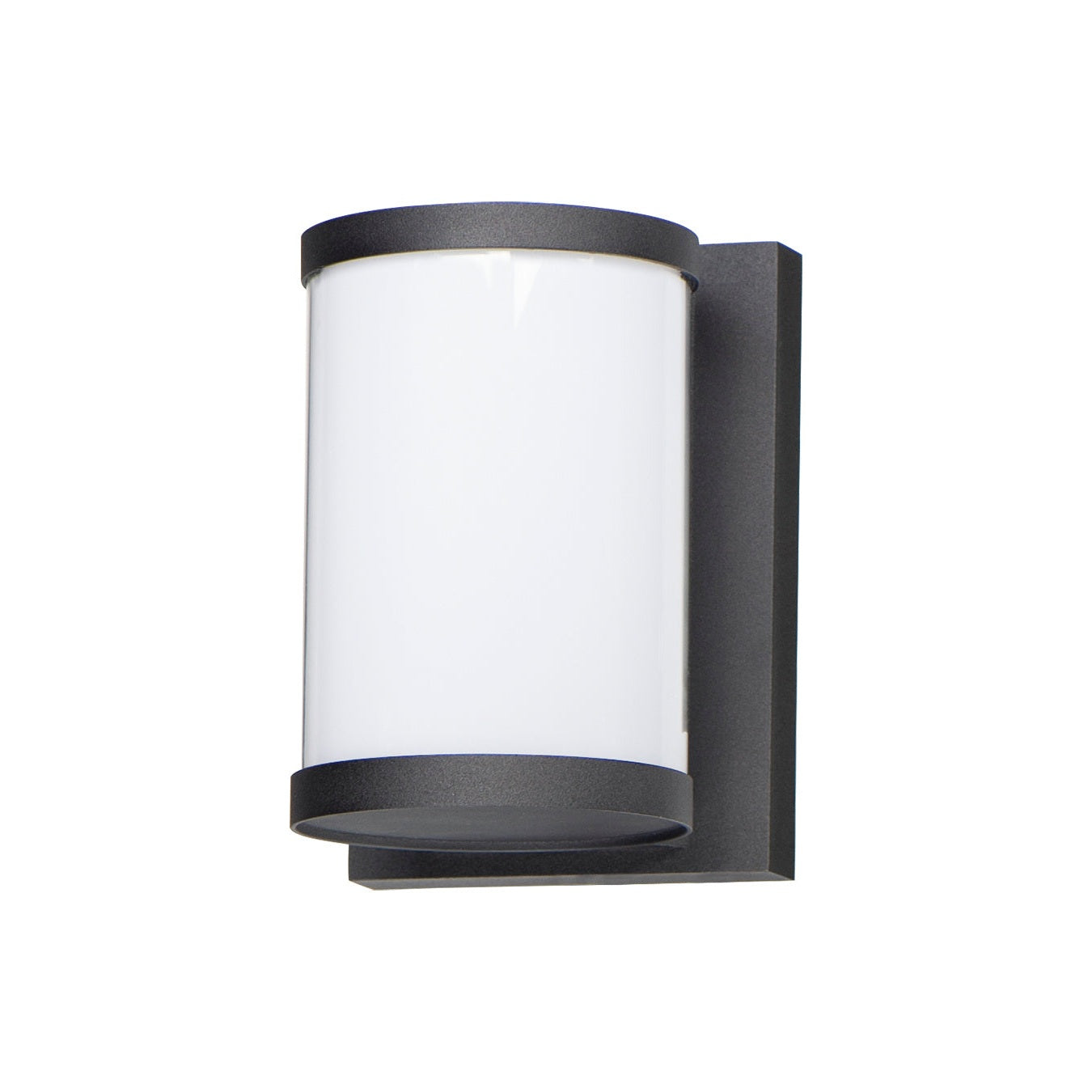 Maxim - 52125WTBK - LED Outdoor Wall Sconce - Barrel - Black