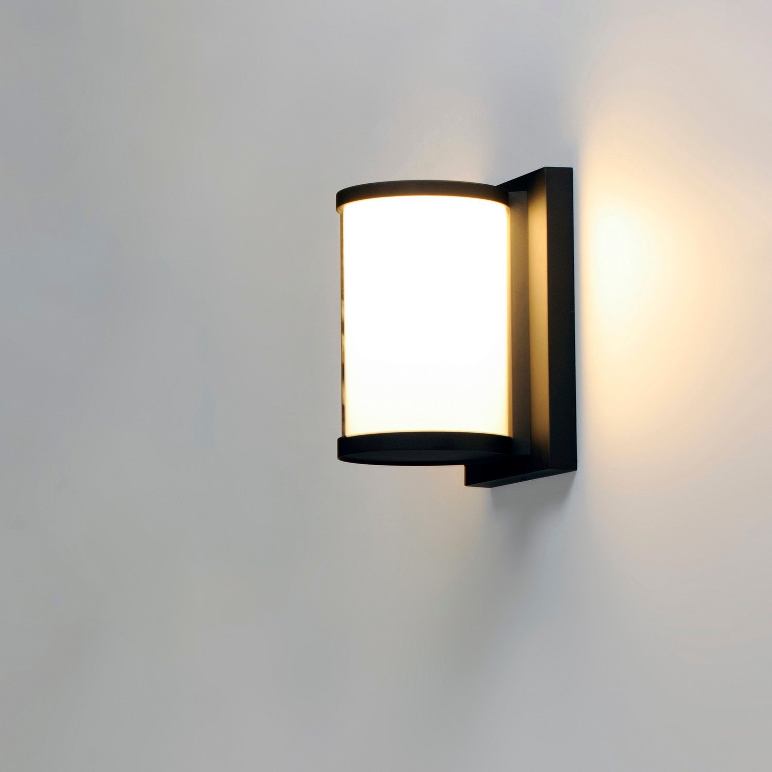 Maxim - 52126WTBK - LED Outdoor Wall Sconce - Barrel - Black