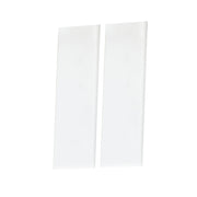 Maxim - 53623WT - House Number Half Blank Tile (2/PK) - Address - White