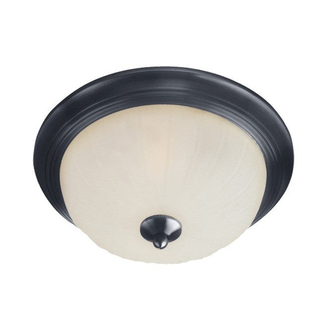 Maxim - 5830FTBK - One Light Flush Mount - Essentials - 583x - Black