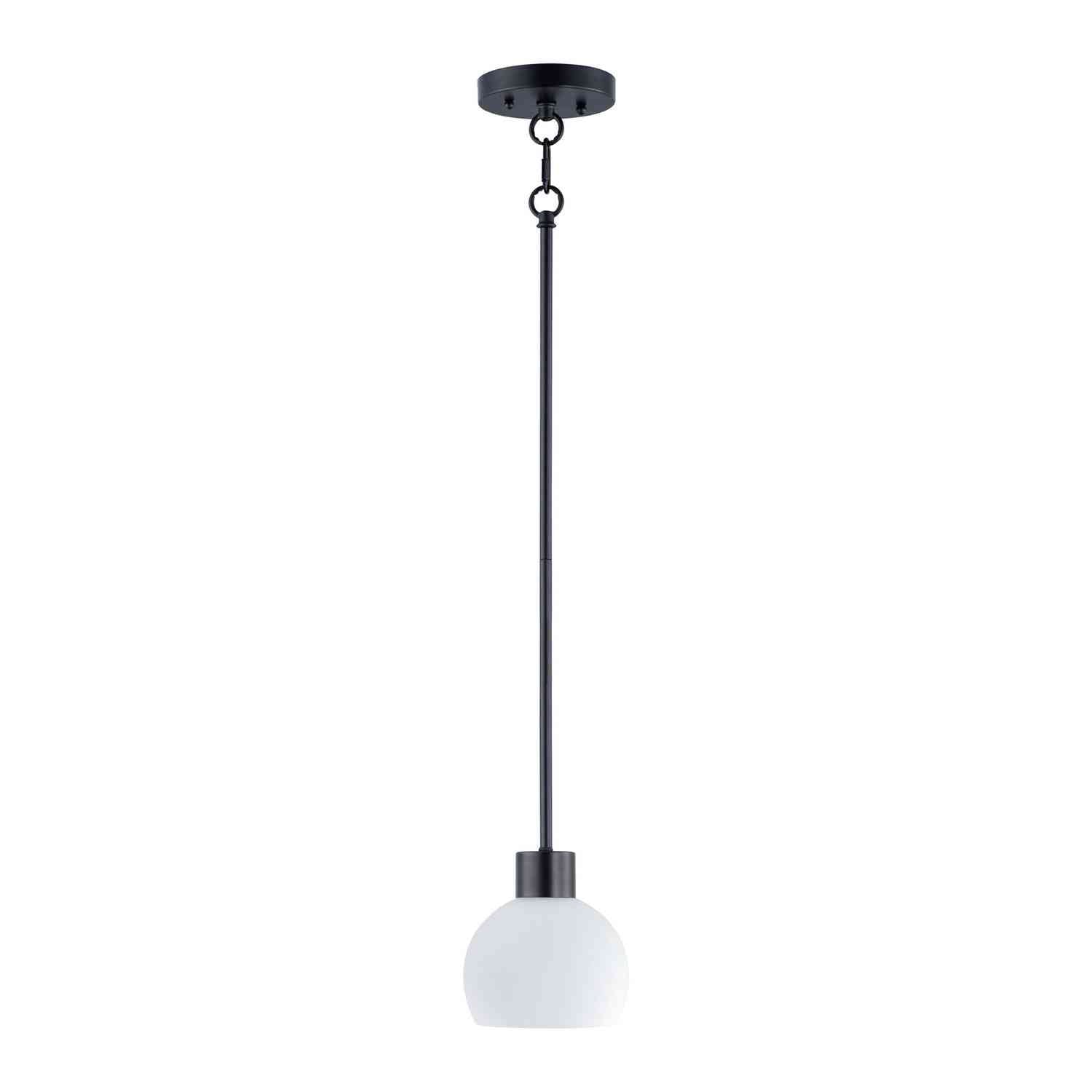Maxim - 91270SWBK - One Light Mini Pendant - Coraline - Black