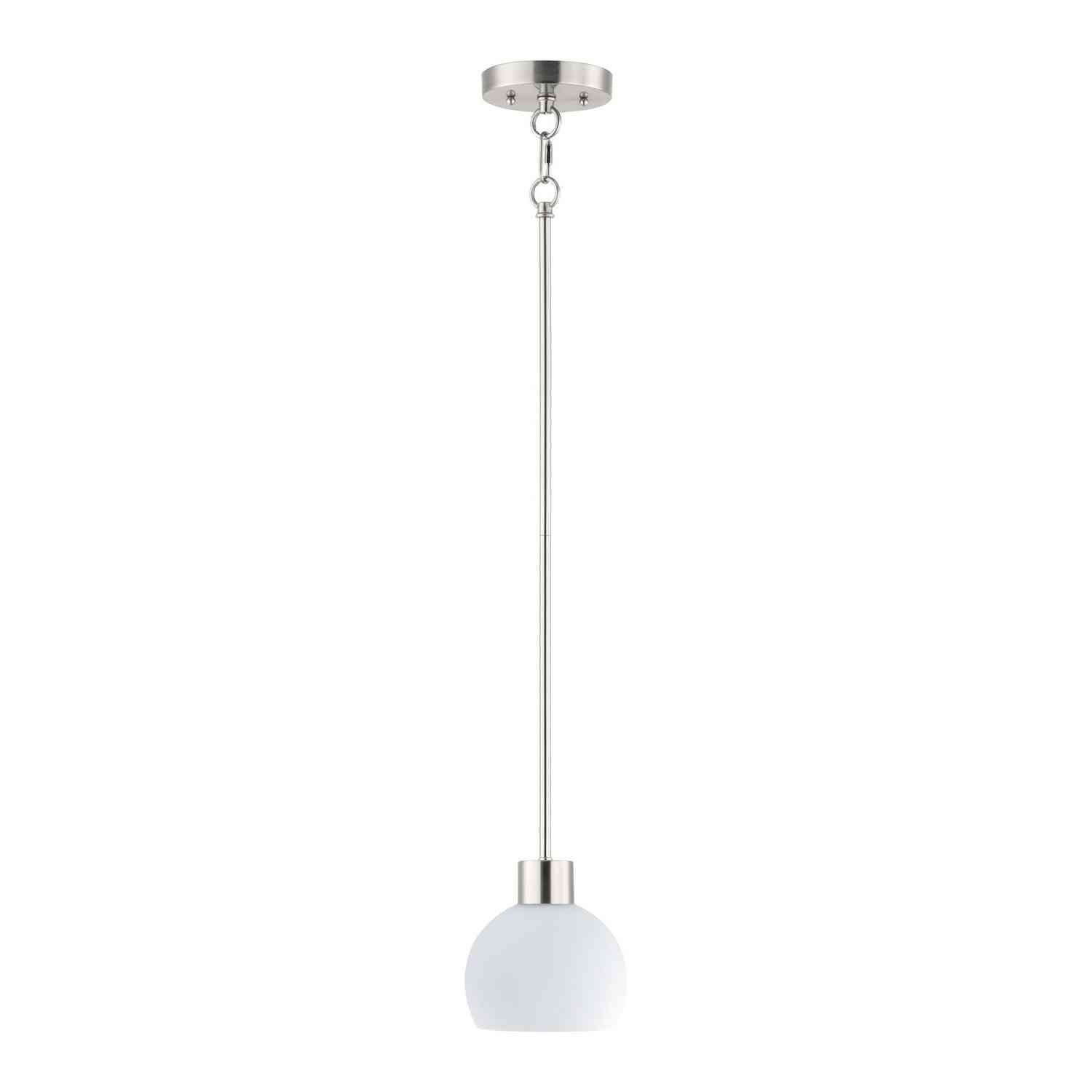 Maxim - 91270SWSN - One Light Mini Pendant - Coraline - Satin Nickel