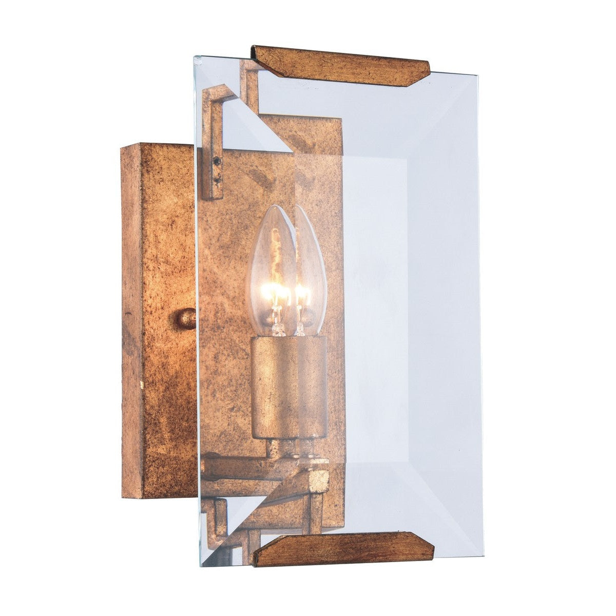 Elegant Lighting - 1212W6GI - One Light Wall Sconce - Monaco - Golden Iron