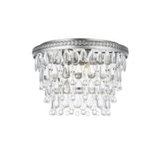 Elegant Lighting - 1219F15AS/RC - Three Light Flush Mount - Nordic - Antique Silver