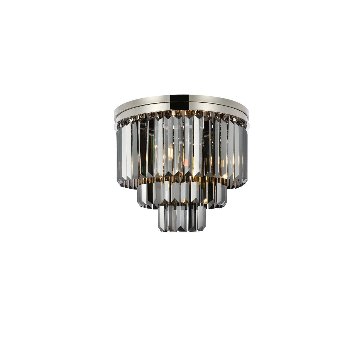 Elegant Lighting - 1231F20PN-SS/RC - Nine Light Flush Mount - Sydney - Polished Nickel