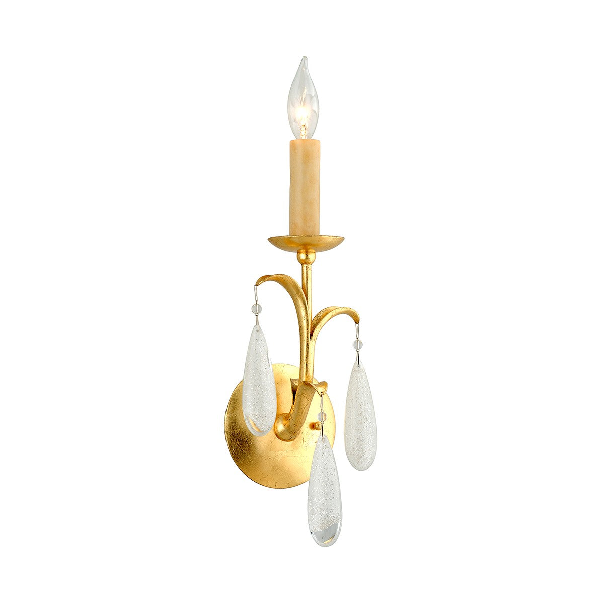 Corbett Lighting - 293-11-GL - One Light Wall Sconce - Prosecco - Gold Leaf