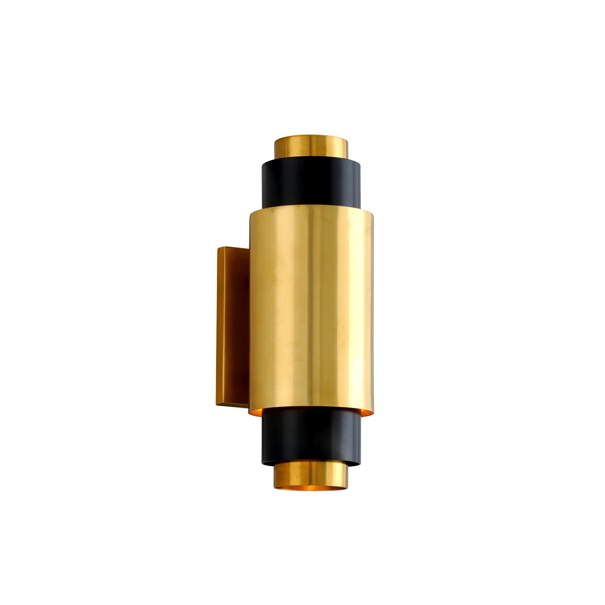 Corbett Lighting - 303-11 - Two Light Wall Sconce - Sidcup - Vintage Brass Bronze Accents