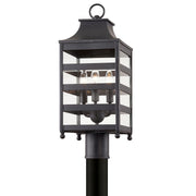 Troy Lighting - P7435 - Three Light Post Lantern - Holstrom - Forged Iron