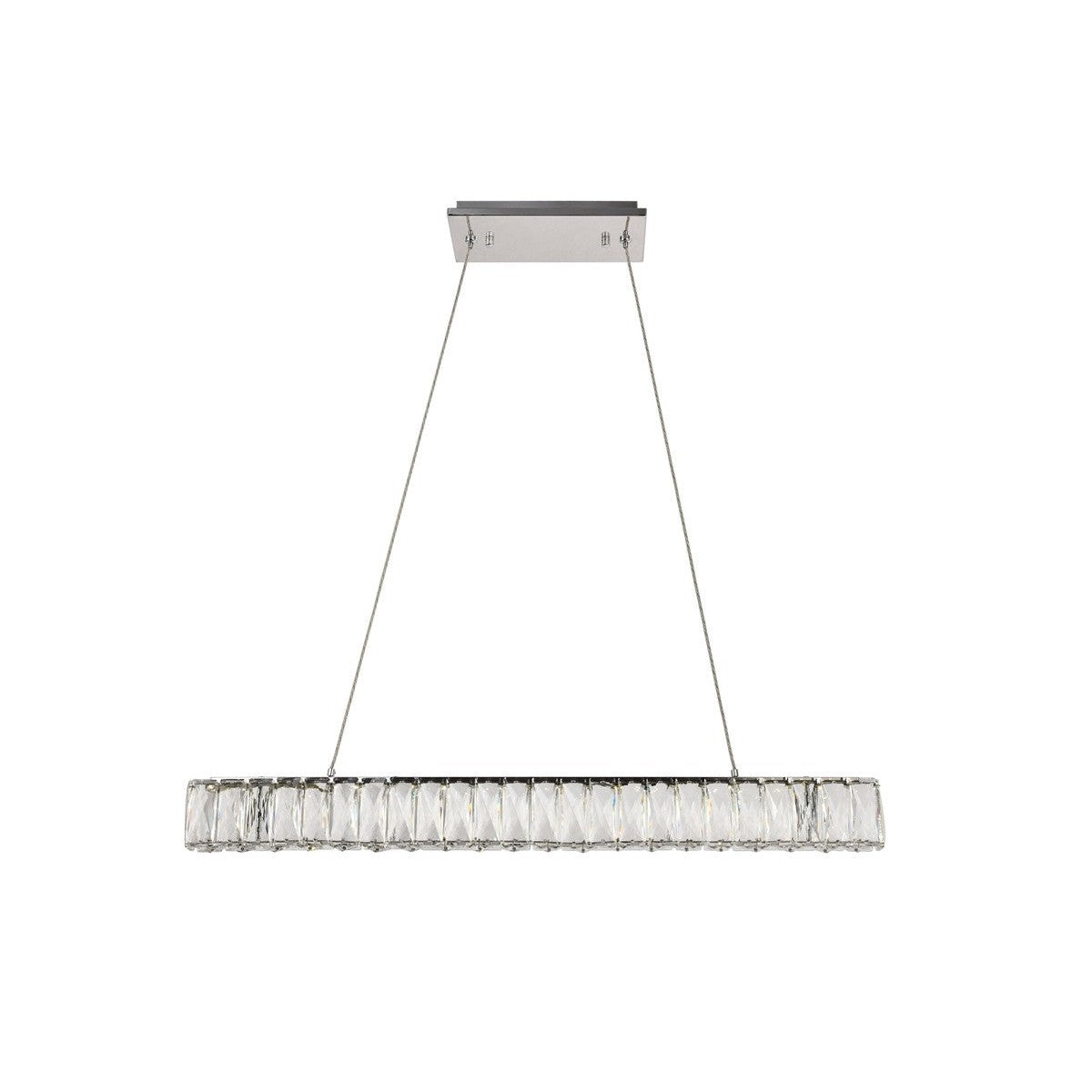 Elegant Lighting - 3502D31C - LED Chandelier - Monroe - Chrome