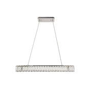 Elegant Lighting - 3502D31C - LED Chandelier - Monroe - Chrome
