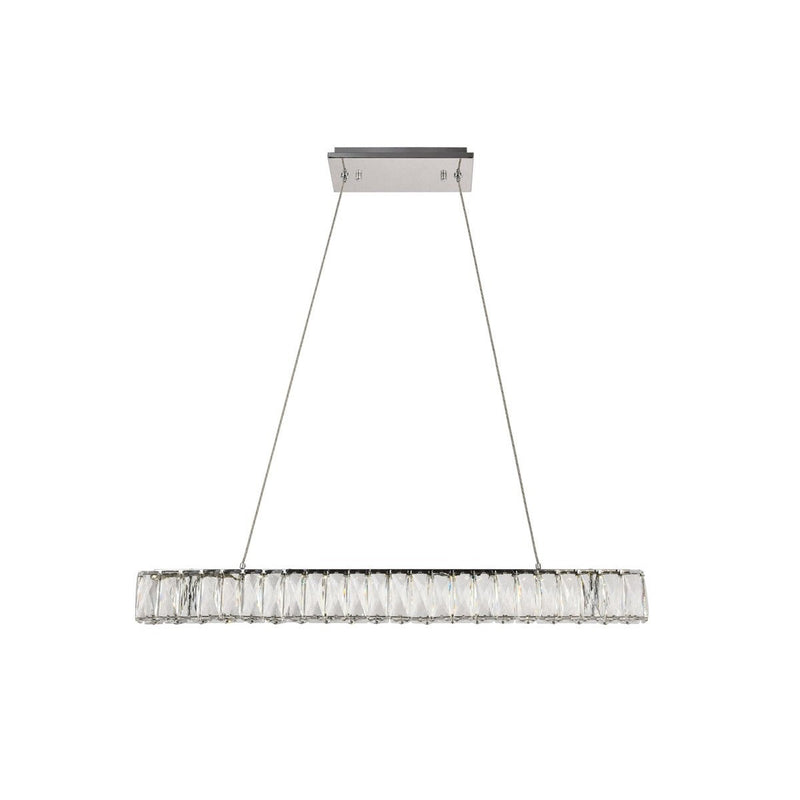 Elegant Lighting - 3502D31C - LED Chandelier - Monroe - Chrome