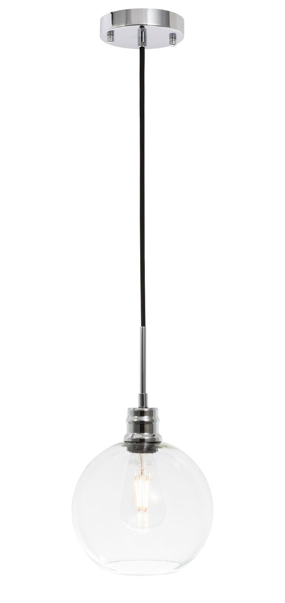 Elegant Lighting - LD6205C - One Light Pendant - Emett - Chrome