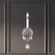 Schonbek - HA5801N-40H - One Light Wall Sconce - Hamilton Nouveau - Polished Silver