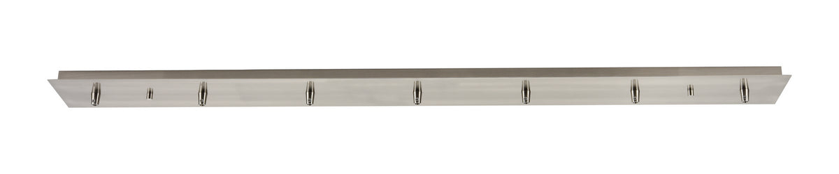 Innovations - 127-SN - Multi Port Canopy - Custom Cord - Satin Nickel