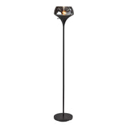 Adesso Home - 2144-01 - Torchiere - Eliza - Black