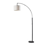 Adesso Home - 4249-01 - Arc Lamp - Bowery - Black