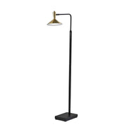 Adesso Home - 4263-01 - LED Floor Lamp - Lucas - Black W. Antique Brass