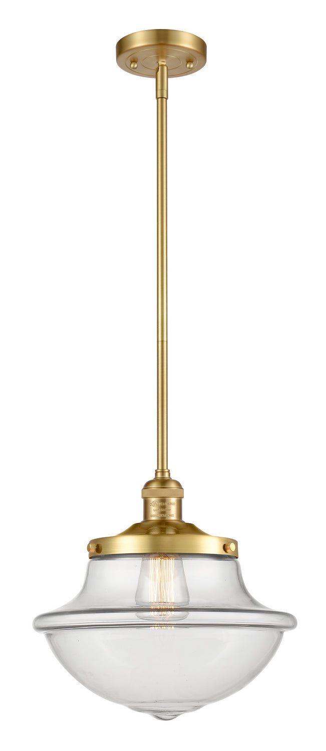 Innovations - 201S-SG-G542 - One Light Mini Pendant - Franklin Restoration - Satin Gold