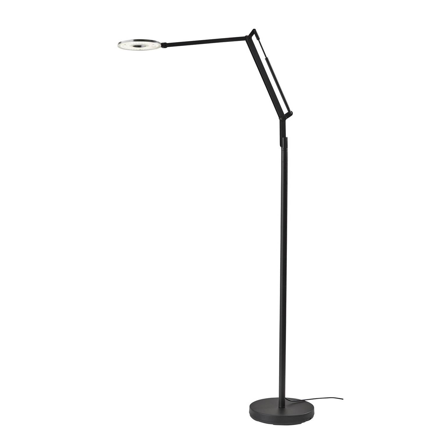 Adesso Home - 6014-01 - LED Floor Lamp - Gordon - Black