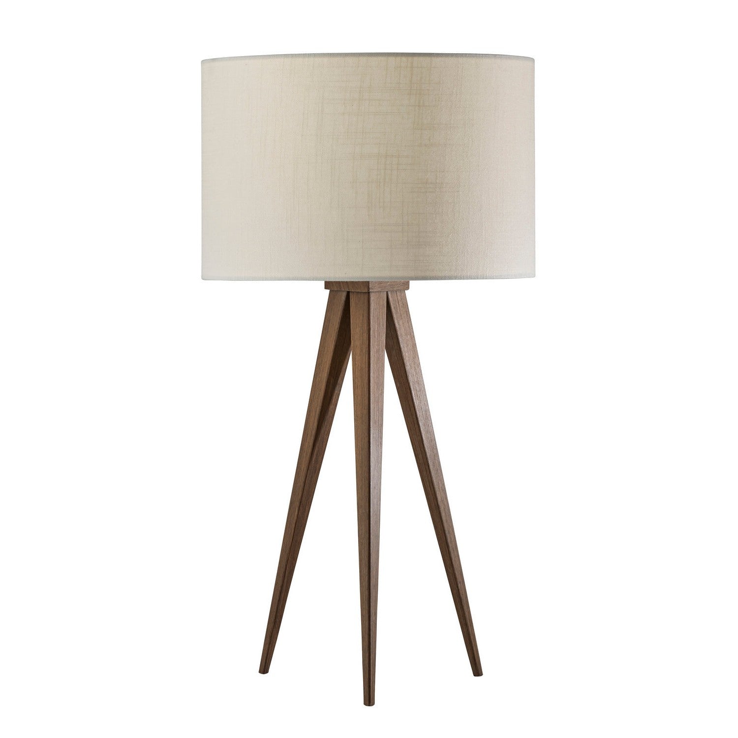 Adesso Home - 6423-15 - Table Lamp - Director - Metal W. Rosewood Veneer