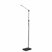 Adesso Home - SL4907-01 - LED Floor Lamp - Lennox - Black & Silver