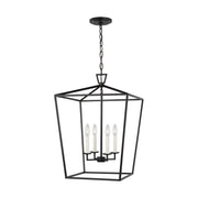 Visual Comfort Studio - 5392604EN-112 - Four Light Lantern - Dianna - Midnight Black