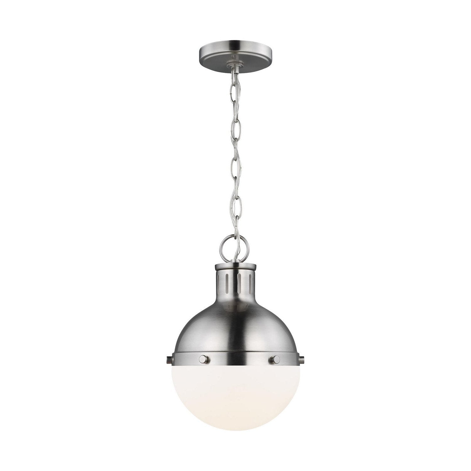 Visual Comfort Studio - 6177101EN3-962 - One Light Mini Pendant - Hanks - Brushed Nickel